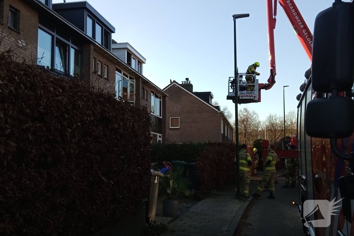 Brand in woning snel onder controle