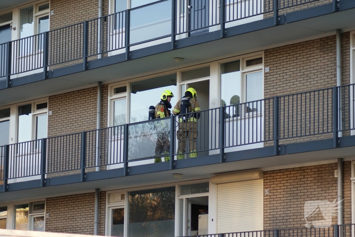 Brand in appartementencomplex zorgt voor afzetting