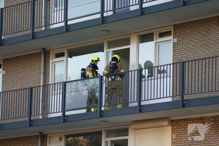 Brand in appartementencomplex zorgt voor afzetting