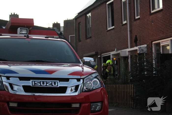 Brandweer schaalde op na melding woningbrand