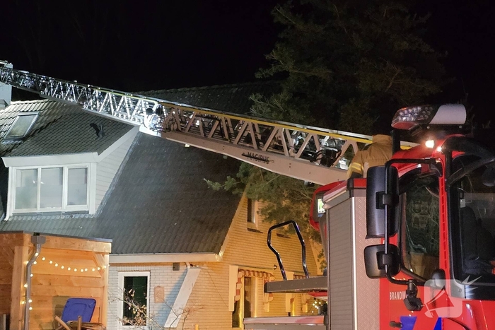 Brandweer ingezet voor schoorsteenbrand