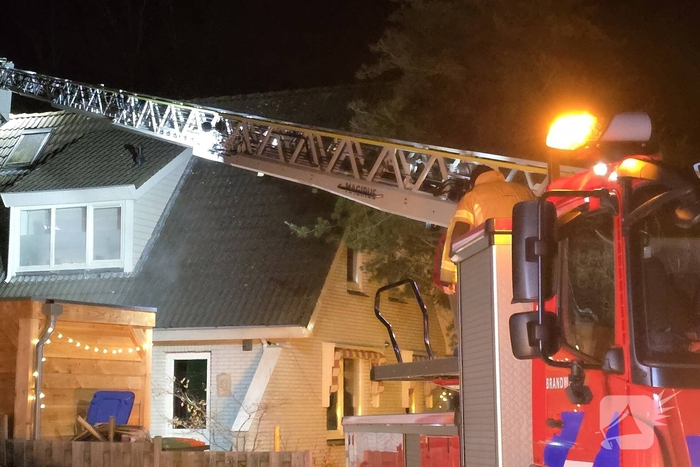 Brandweer ingezet voor schoorsteenbrand