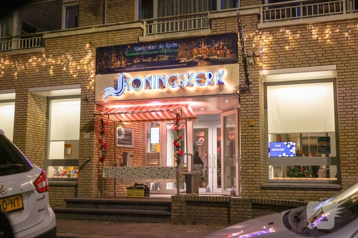 Brandweer in actie bij kerstavuur