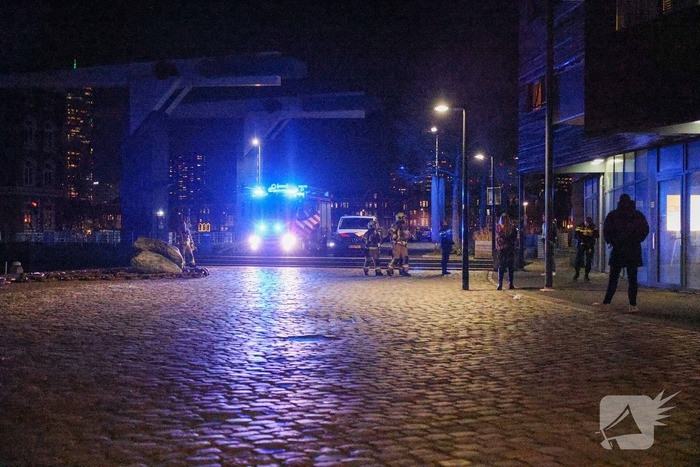 Brandweer in actie bij kerstavuur