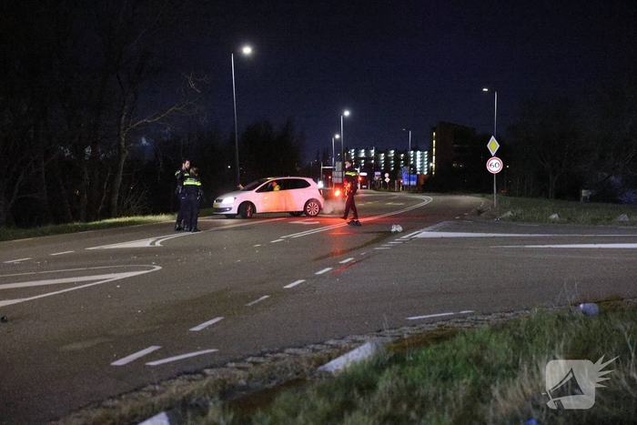 Dodelijk ongeval met auto leidt tot brand
