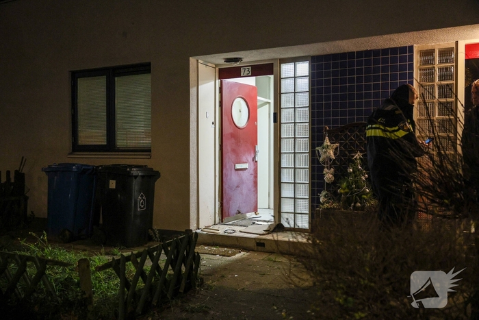 Explosie beschadigt woning tijdens kerstochtend