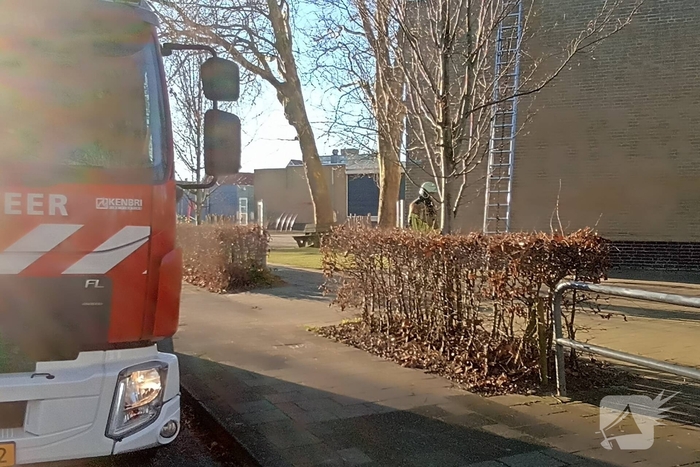 Brand in gymzaal snel geblust