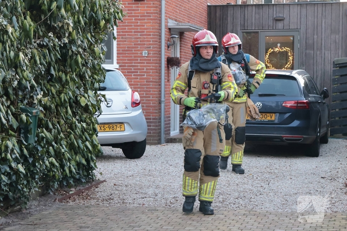 Brand in schoorsteen snel onder controle