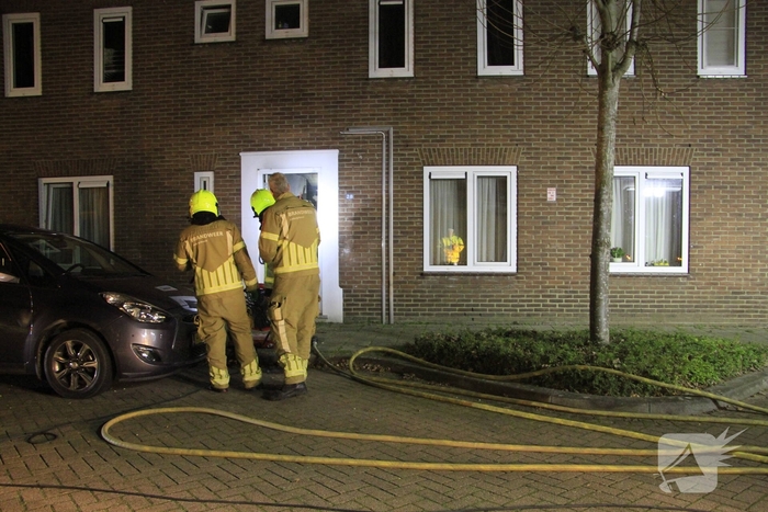 Woningbrand leidt tot gewonde