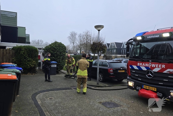 Brand in woning snel onder controle