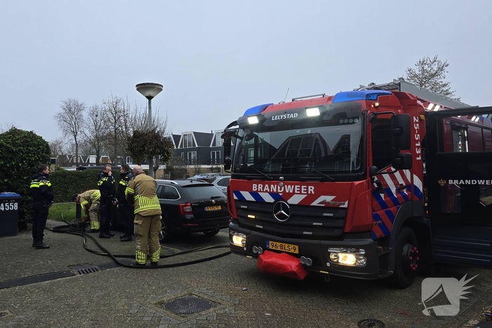 Brand in woning snel onder controle