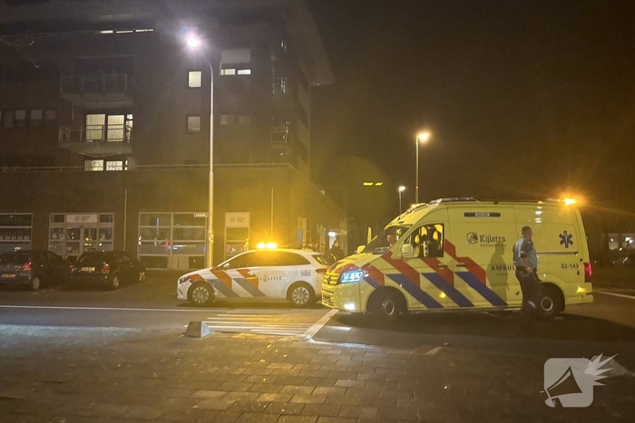 Ongeval door voorrangsfout, barst in ruit van auto