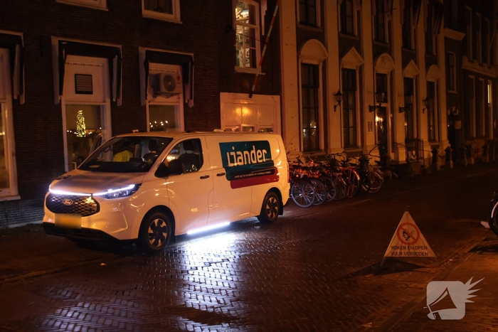 Gaslekkage ontdekt door opkomende gaslucht