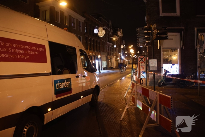 Gaslekkage ontdekt door opkomende gaslucht