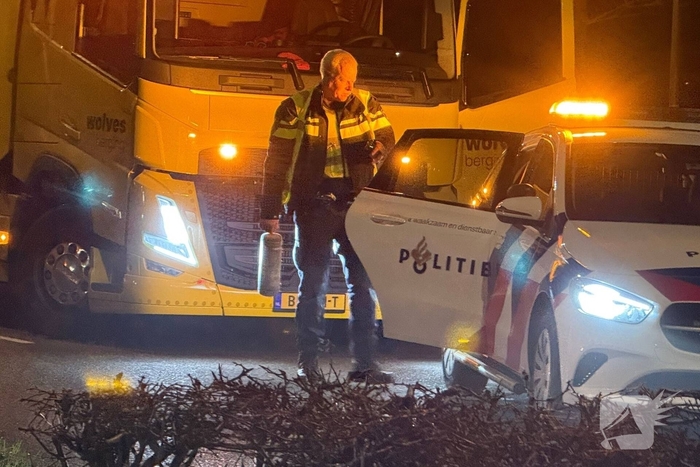 Politie neemt cilinder lachgas in beslag