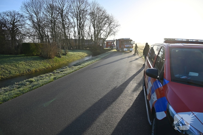 Woningbrand leidt tot grote inzet brandweer