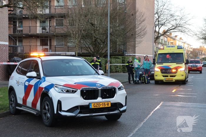 Brand in flatwoning leidt tot zwaargewonde