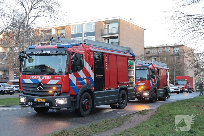Brand in flatwoning leidt tot zwaargewonde