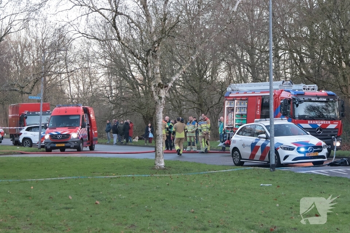 Brand in flatwoning leidt tot zwaargewonde