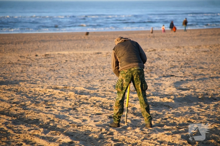 Magneetvisser vist handgranaat op