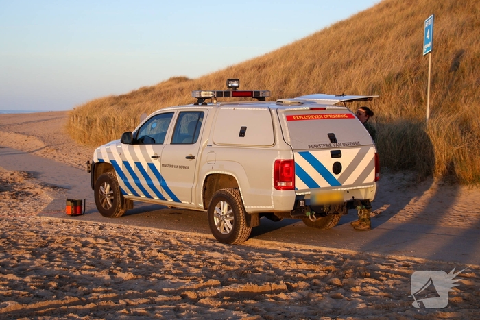 Magneetvisser vist handgranaat op