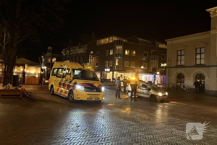Ongeval tussen auto en fietser