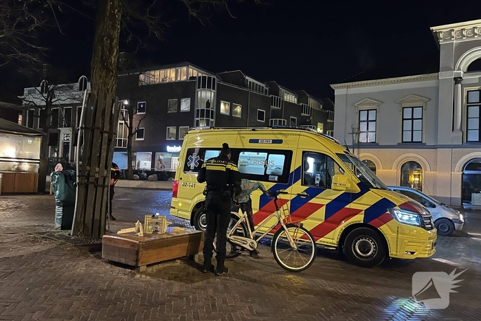 Ongeval tussen auto en fietser