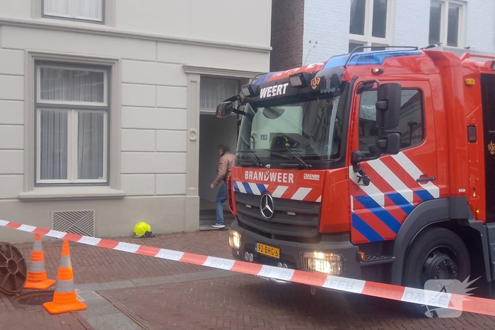 Waterlekkage zorgt voor inzet brandweer