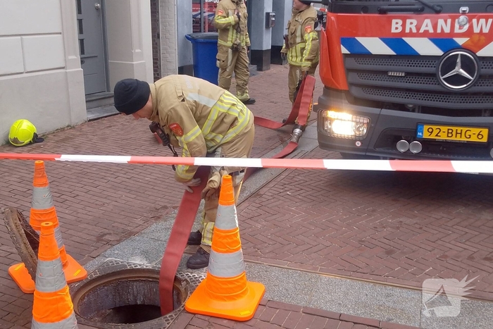 Waterlekkage zorgt voor inzet brandweer