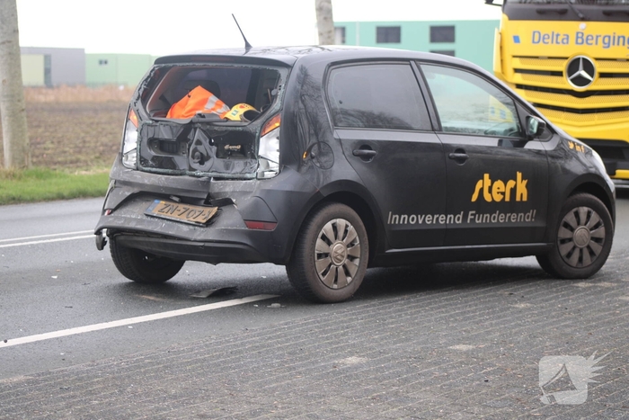 Flinke schade door botsing van voertuigen