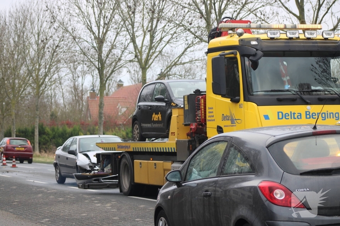 Flinke schade door botsing van voertuigen