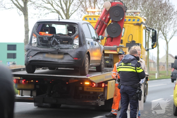 Flinke schade door botsing van voertuigen
