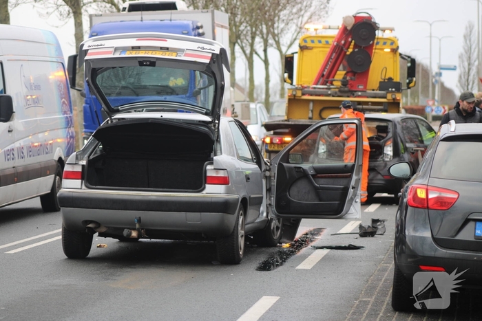 Flinke schade door botsing van voertuigen