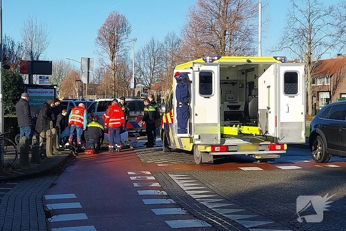Traumahelikopter ingezet bij verkeersincident