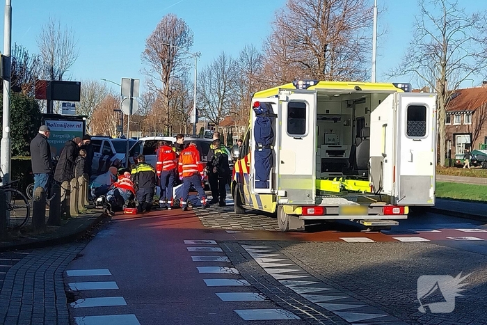 Traumahelikopter ingezet bij verkeersincident