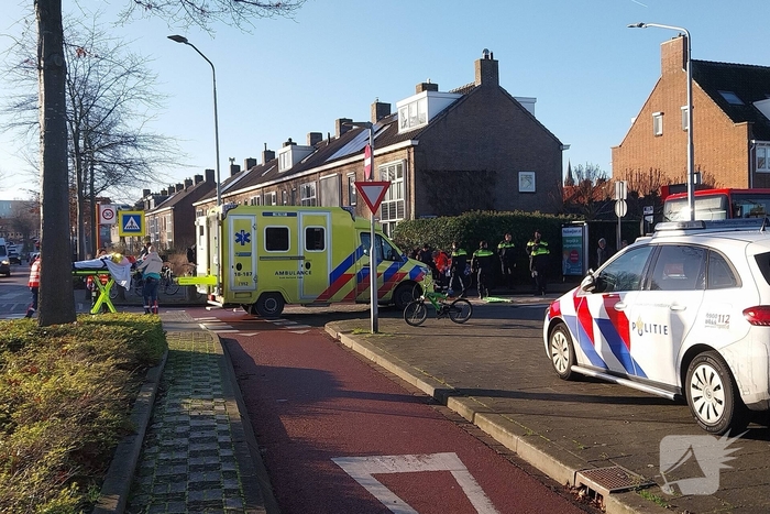 Traumahelikopter ingezet bij verkeersincident