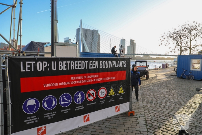 Laatste voorbereidingen voor vuurwerkshow gestart