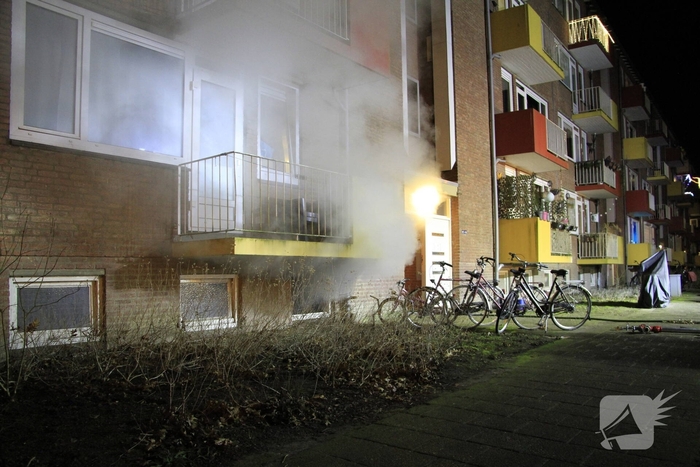 Woningbrand leidt tot ontruiming van appartementen