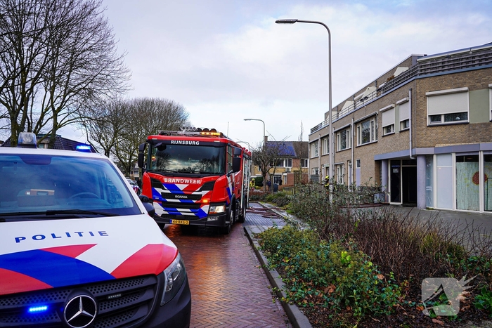 Snelle inzet bij brand in berging