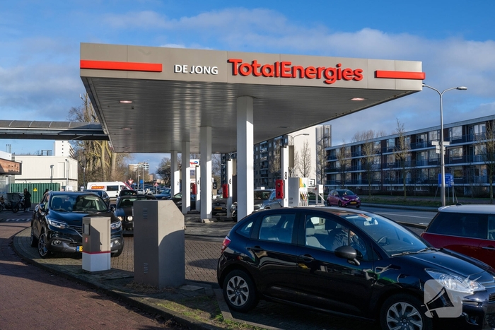 Drukte bij tankstation door accijnsverhoging