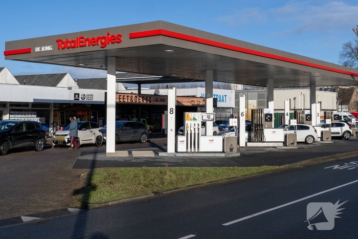 Drukte bij tankstation door accijnsverhoging
