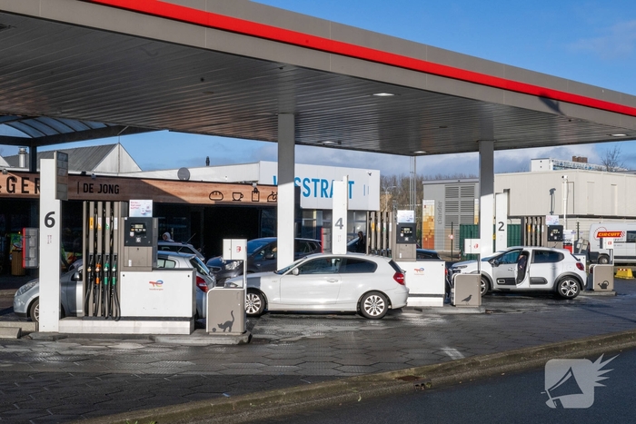 Drukte bij tankstation door accijnsverhoging