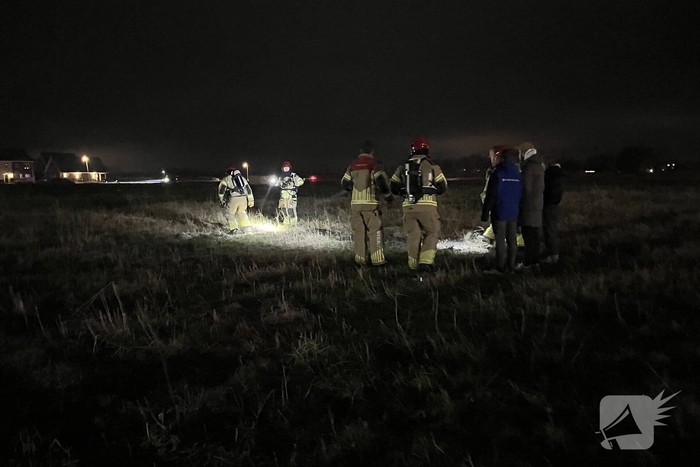 Brandweer reageert op brandmelding en brandstichting