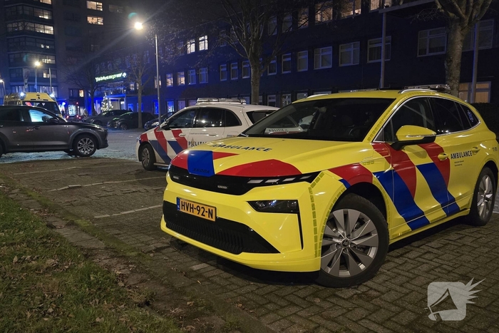 Brandweer redt bewoner uit gebouw