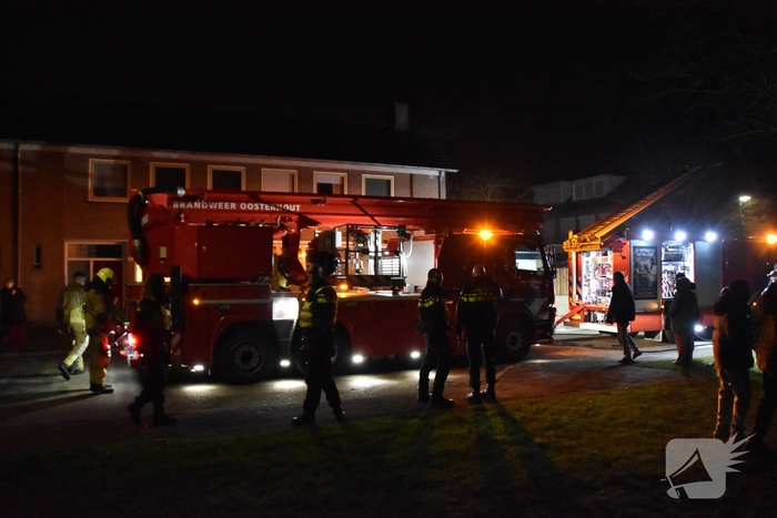 Woningbrand leidt tot ingrijpen van brandweer