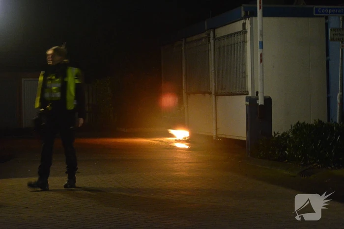 Brand ontstaat in bijgebouw