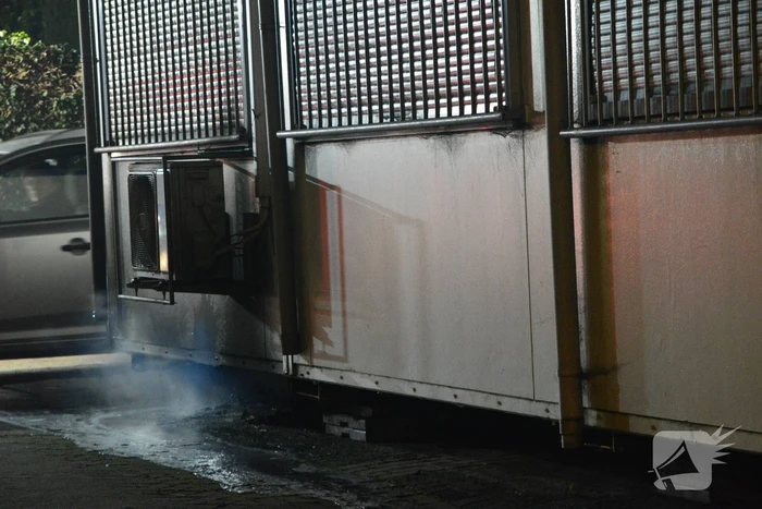 Brand ontstaat in bijgebouw