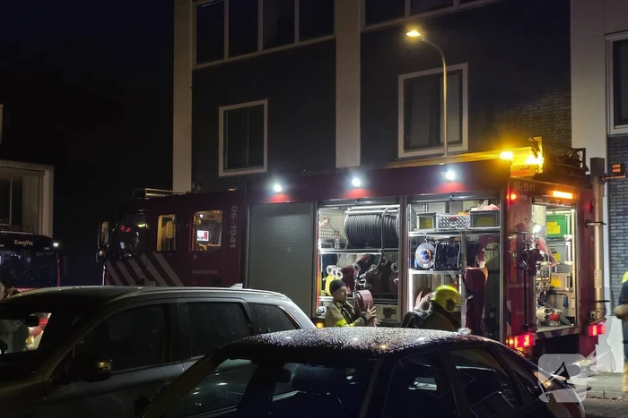 Brand in bijgebouw veroorzaakt rookontwikkeling