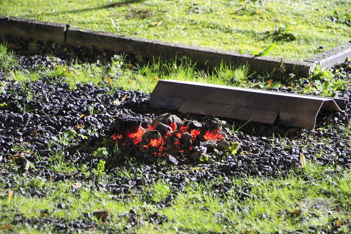 Schoorsteenbrand geblust in woning