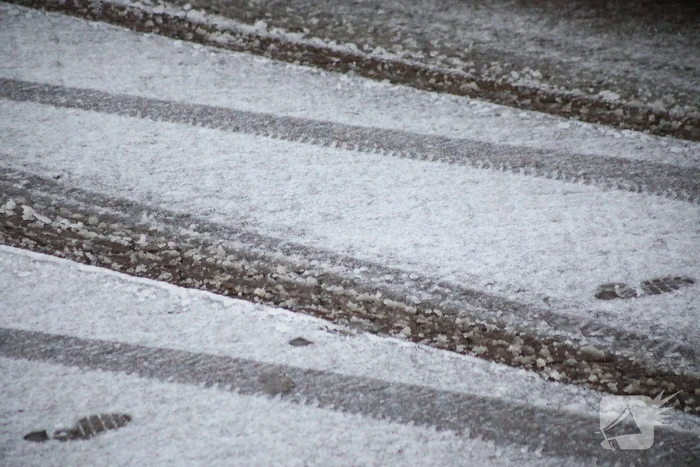 Sneeuwval levert fraaie plaatjes op